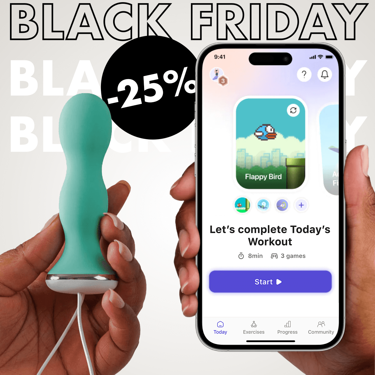 Kegel device with app hotsell